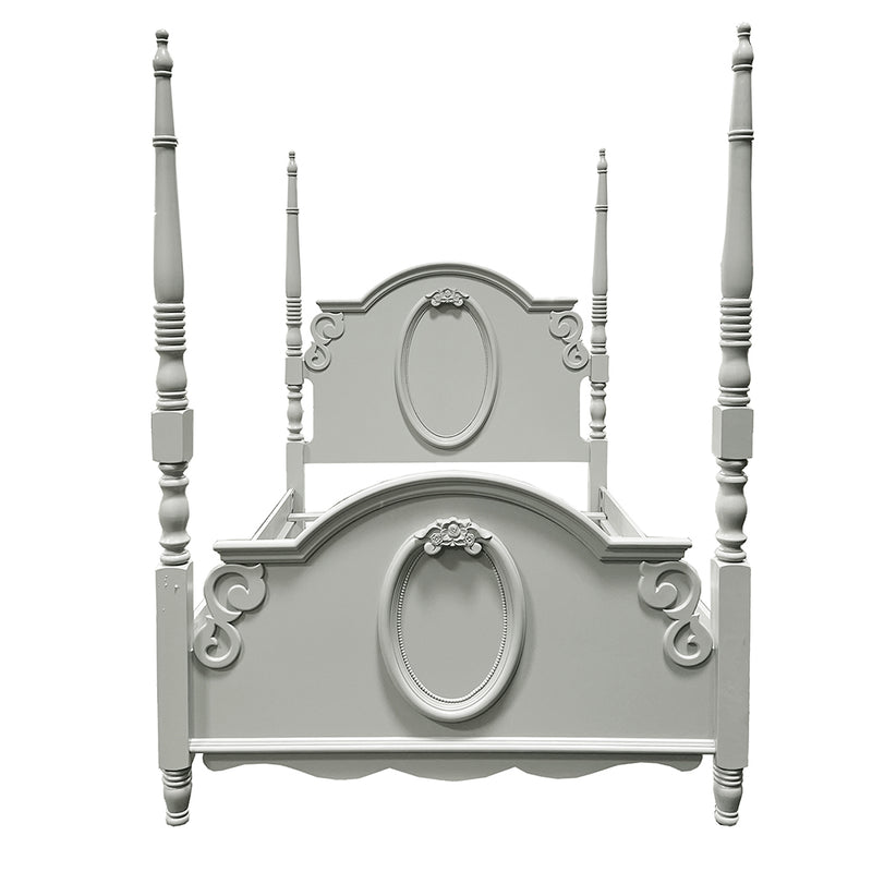 Flora Twin Bed W/Poster - BD02204T