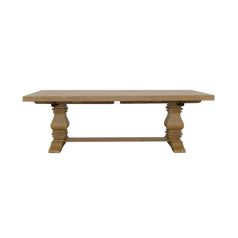 Florence 126-inch Extension Dining Table Rustic Honey - 180201