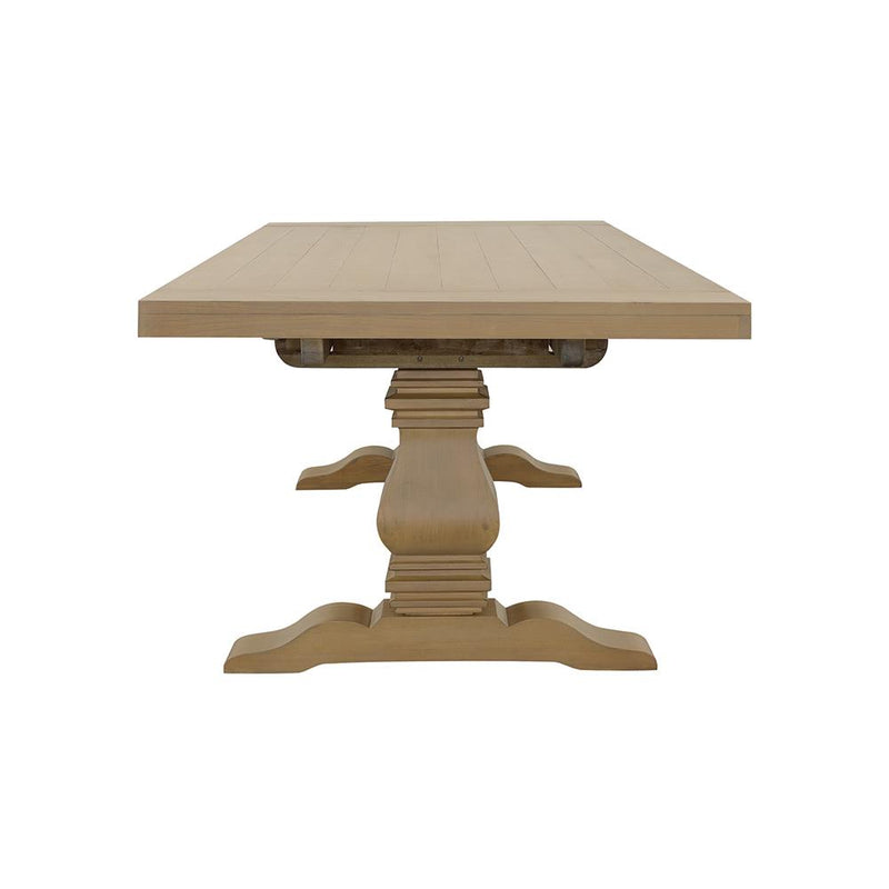 Florence 126-inch Extension Dining Table Rustic Honey - 180201
