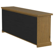 Florence 4-door Dining Sideboard Buffet Cabinet Rustic Honey - 180205