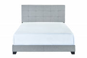 Florence Gray Upholstered Queen Bed - Gate FurnitureQueen Bed