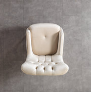 Florence Ivory Velvet Chair - FLORENCEIVORY-CHAIR