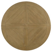 Florence Round 60-inch Wood Dining Table Rustic Honey - 180200