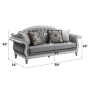 Florian Sofa W/4 Pillows - LV02119