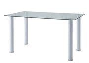 Florian White Dining Set - Gate FurnitureDining Room Set