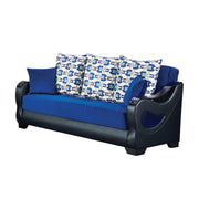 Florida Navy Blue Sleeper Living Room Set - Gate FurnitureLiving Room Set
