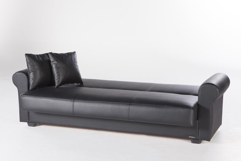 Floris Sleeper (Santa Glory Black) Living Room Set - Gate FurnitureLiving Room Set