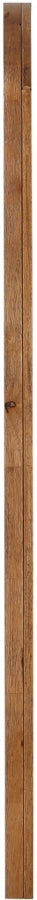 Fluted Solid Wood And Oak Veneer Mirror in Brown - 314Walnut-M