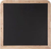 Fluted Solid Wood And Oak Veneer Mirror in Natural - 314Natural-M