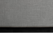 Flynn Linen Textured Fabric Twin Bed Grey - Gate FurnitureTwin Bed