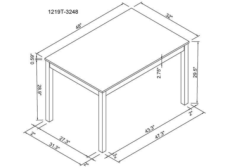 Forana Beige Dining Set - Gate FurnitureDining Room Set