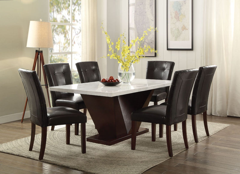 Forbes Dining Table W/Marble Top - 72120