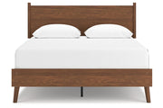 Fordmont Cognac Queen Panel Bed - Gate FurnitureQueen Bed