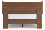 Fordmont Cognac Queen Panel Bed - Gate FurnitureQueen Bed