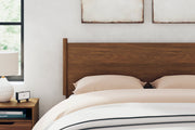 Fordmont Cognac Queen Panel Bed - Gate FurnitureQueen Bed