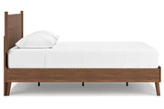 Fordmont Cognac Queen Panel Bed - Gate FurnitureQueen Bed