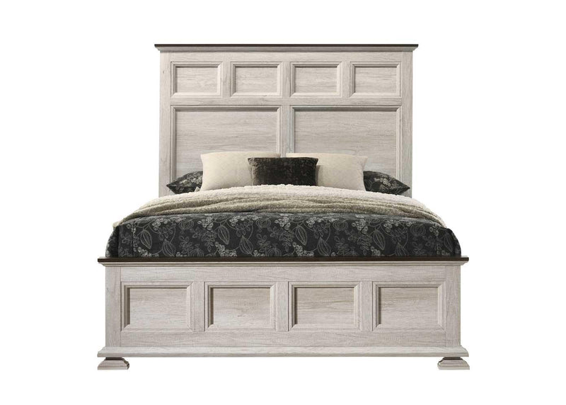 Forest - Bed (8387),White Queen Each - B334-Q Bed