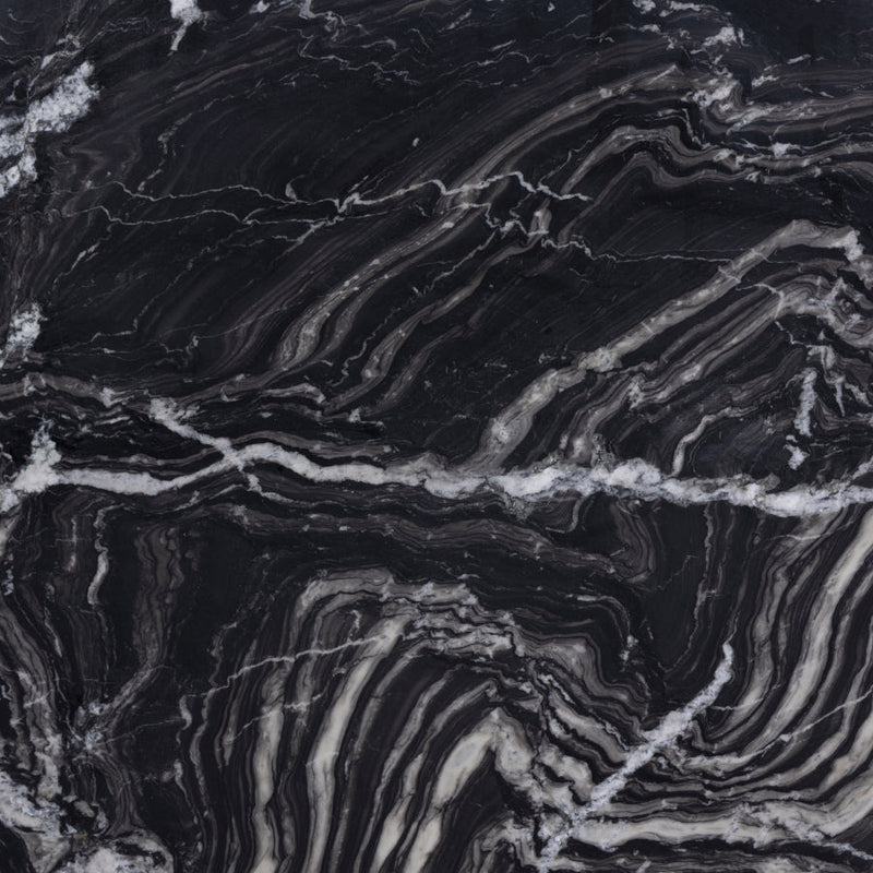 Formentera Marble Coffee Table in Black - 219Black-CT