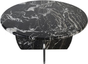 Formentera Marble Coffee Table in Black - 219Black-CT