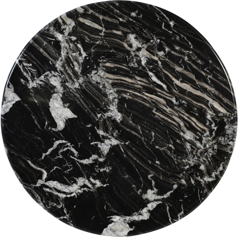 Formentera Marble Coffee Table in Black - 219Black-CT
