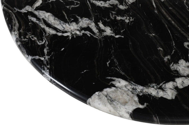 Formentera Marble Coffee Table in Black - 219Black-CT