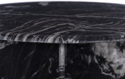Formentera Marble Coffee Table in Black - 219Black-CT