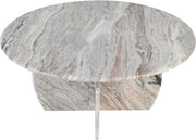 Formentera Marble Coffee Table in Brown - 219Brown-CT