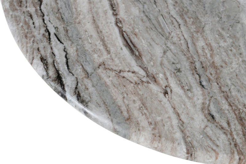 Formentera Marble Coffee Table in Brown - 219Brown-CT