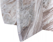 Formentera Marble Coffee Table in Brown - 219Brown-CT