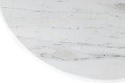Formentera Marble Coffee Table in White - 219White-CT
