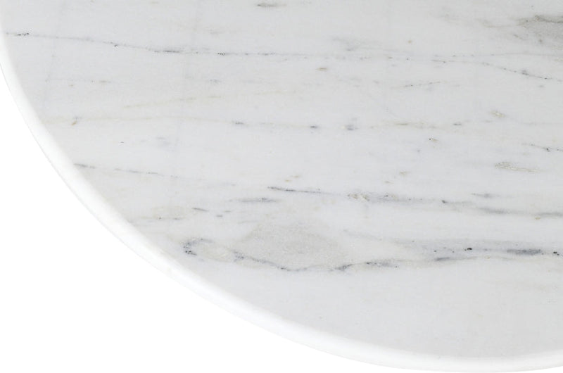 Formentera Marble Coffee Table in White - 219White-CT