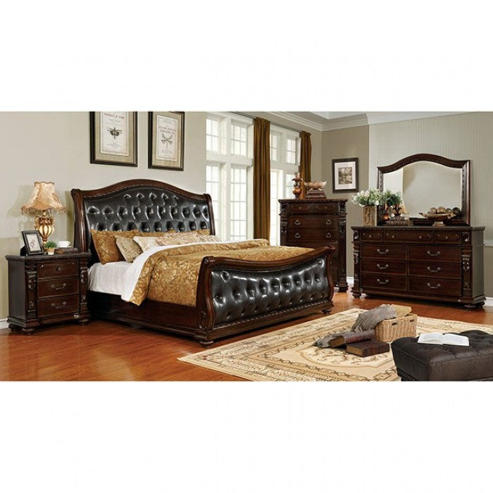 Fort Worth Dark Cherry Mirror - CM7858M
