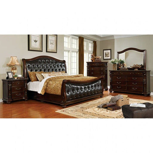 Fort Worth Dark Cherry Mirror - CM7858M
