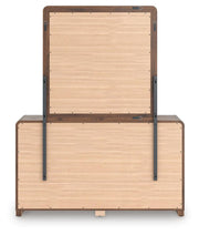 Fortlorn King Panel Bed, Dresser, Mirror and Chest - B386B15