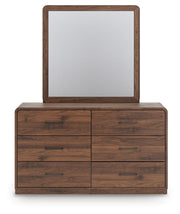 Fortlorn King Panel Bed, Dresser, Mirror and Nightstand - PCB386B14