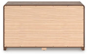 Fortlorn Queen Panel Bed and Dresser - PCB386B11