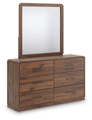 Fortlorn Queen Panel Bed, Dresser and Mirror - PCB386B3