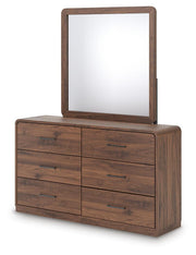 Fortlorn Queen Panel Bed, Dresser and Mirror - PCB386B3