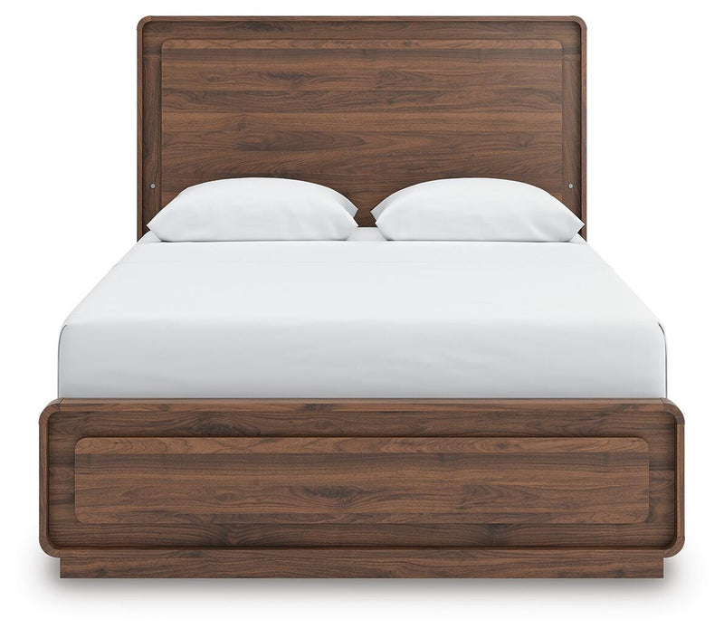 Fortlorn Queen Panel Bed, Dresser and Mirror - PCB386B3