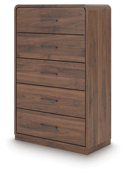 Fortlorn Queen Panel Bed, Dresser, Chest and 2 Nightstands - PCB386B10