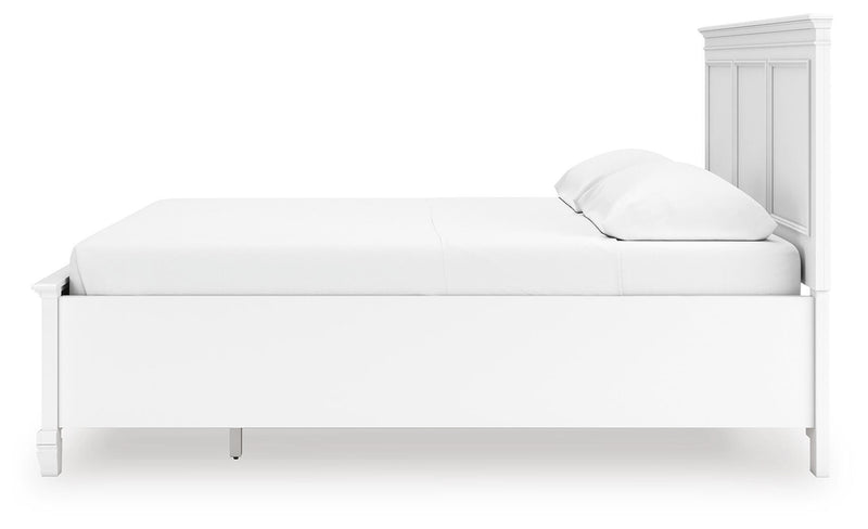 Fortman White California King Panel Storage Bed - B680B23