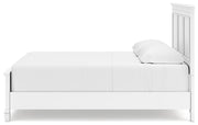 Fortman White King Panel Bed, Dresser and 2 Nightstands - B680B15
