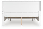 Fortman White King Panel Storage Bed - B680B22