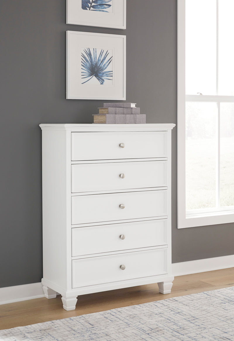 Fortman White Panel Youth Bedroom Set - Gate FurnitureYouth Bedroom Set