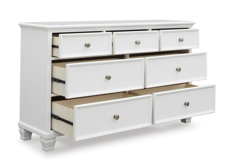 Fortman White Panel Youth Bedroom Set - Gate FurnitureYouth Bedroom Set