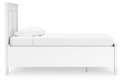 Fortman White Twin Panel Storage Bed - B680B24