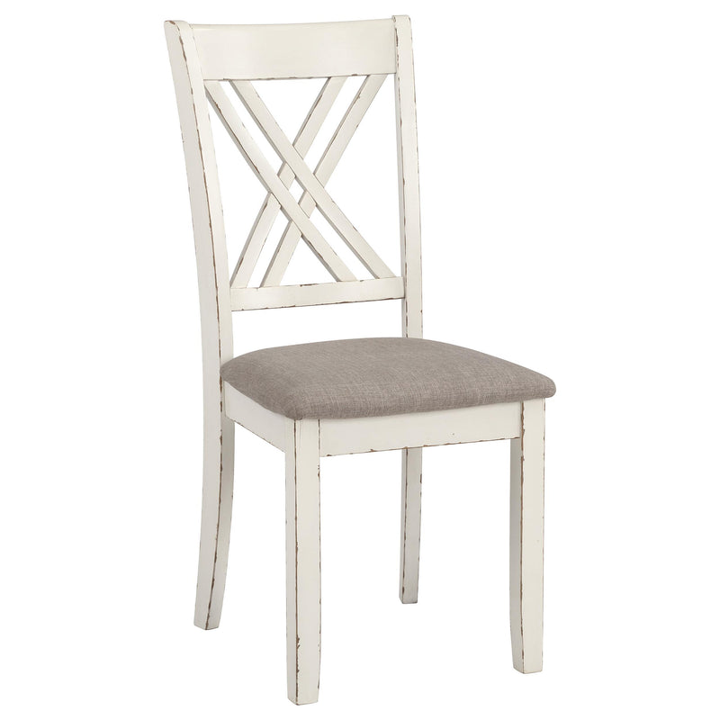 Fortress 7-piece Rectangular Dining Set Vintage Vanilla - 190721