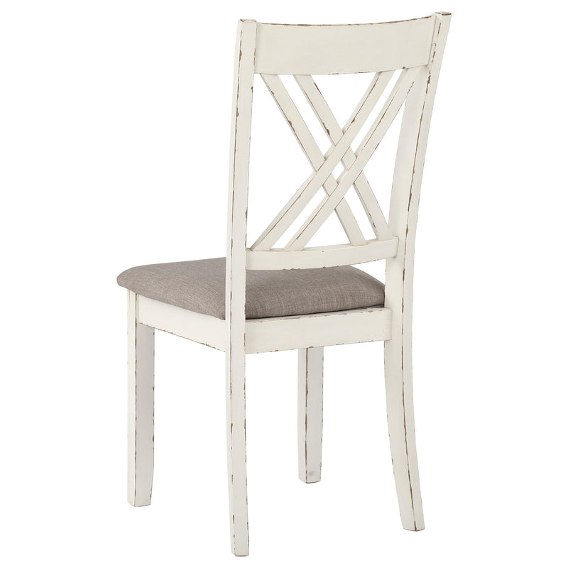 Fortress 7-piece Rectangular Dining Set Vintage Vanilla - 190721