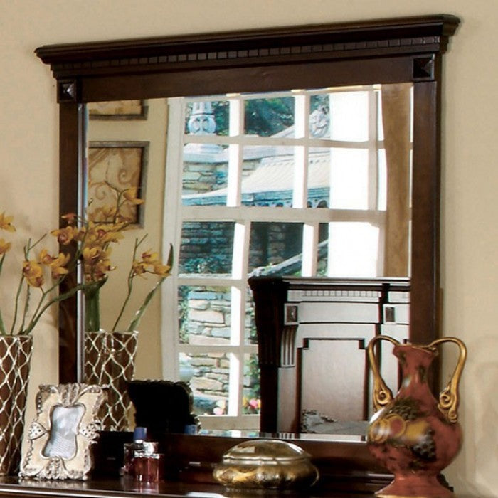 Fortrose Antique Dark Oak Mirror - CM7280M