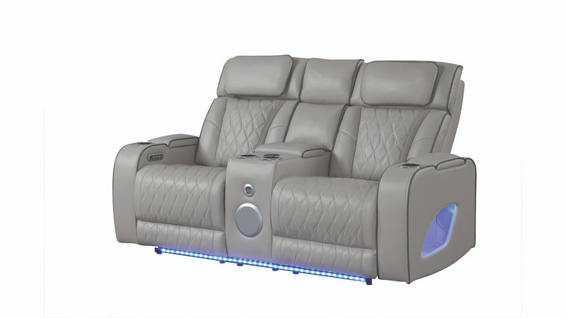 Fortuner Loveseat Gray - Fortuner Loveseat Gray